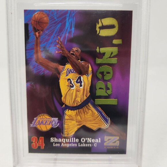 1997-98 Z-Force Shaquille O'Neal #34 Graded 8 NM-MT by Beckett (o) - Picture 2 of 6